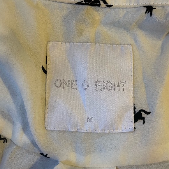 Flying Unicorn Button Down Blouse - One O Eight - Size M - Picture 3 of 7